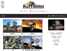 Tablet Screenshot of kjthomas.com.au